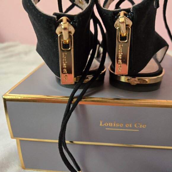 Louise Et Cie suede gladiator sandals Ashlyn, size 6 - Picture 3 of 5